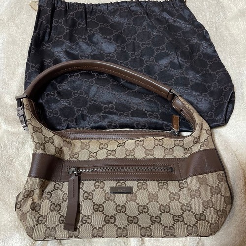 Gucci canvas shoulder - canvas,