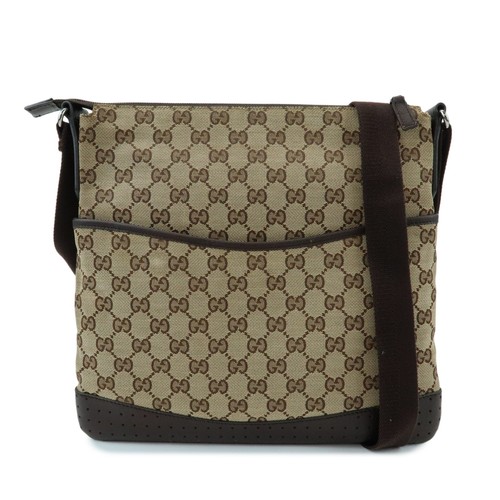 Gucci canvas leather - gucci,