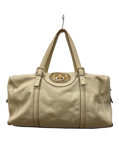 Gucci beige canvas mini - beige, gg