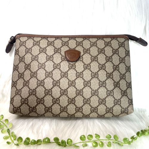 Vintage gucci clutch - clutch, hand