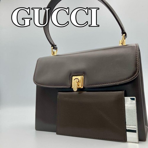 Gucci vintage brown - gucci,