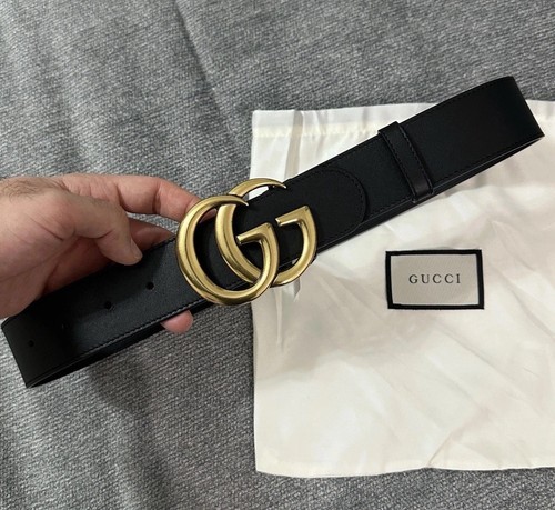 Authentic gucci black leather - black,