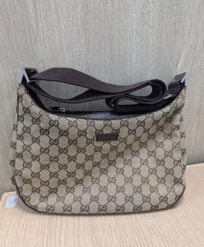 Gucci canvas shoulder bag - gucci,