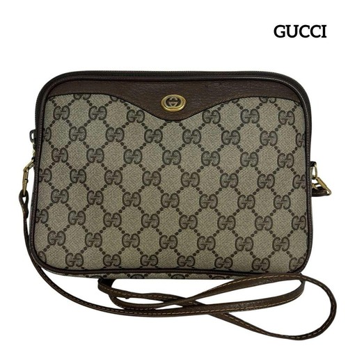 Gucci pattern brown leather - pattern,