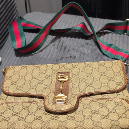 Gucci monogram flap - monogram,