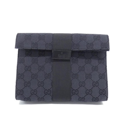 Gucci vintage canvas black - gucci,