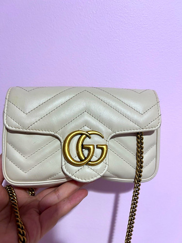 Gucci marmont white - gucci,