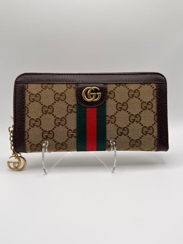 Gucci monogram canvas zip - gucci,