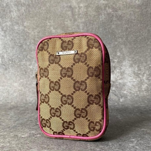 Gucci canvas pink beige - pink,