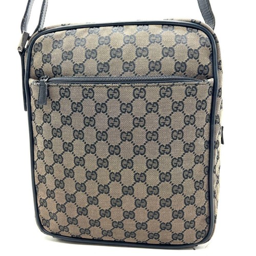 Gucci canvas crossbody bag - gg,