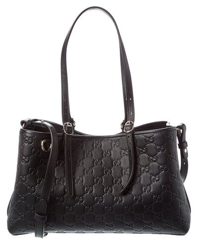 Gucci emblem medium leather - gg,