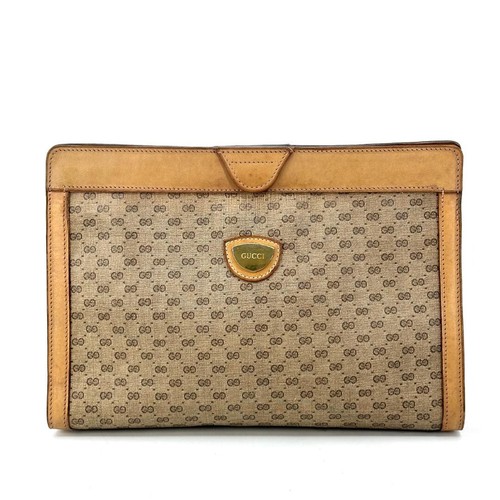 Gucci micro canvas - gucci, leather