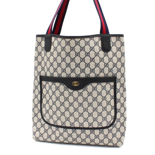 Gucci sherry line navy pvc - line,