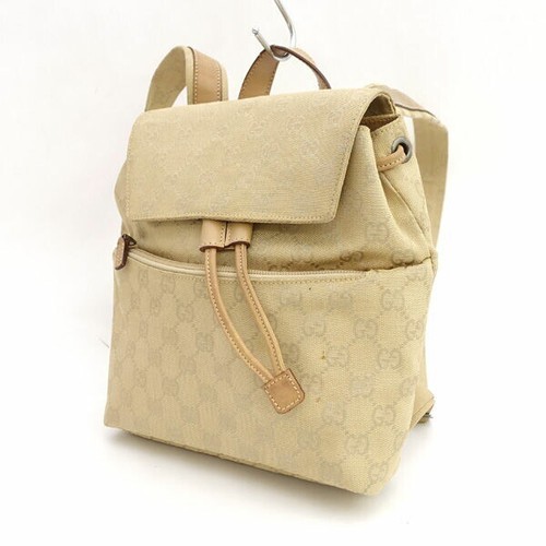 Gucci canvas beige small - gucci,