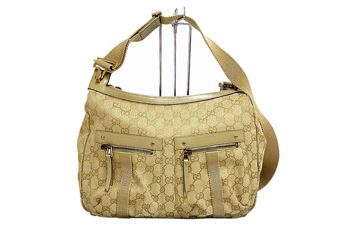 Gucci 90762 canvas leather - 90762,