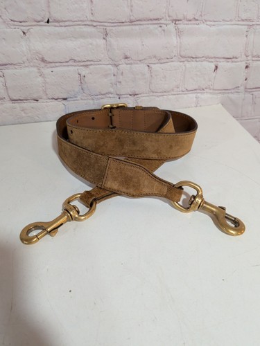 Brown leather gucci adjustable - brown,