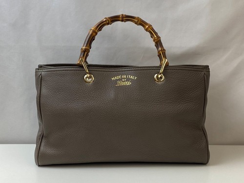 Gucci 323660 bamboo - bamboo, leather