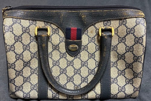 Vintage gucci canvas mini - vintage, gg