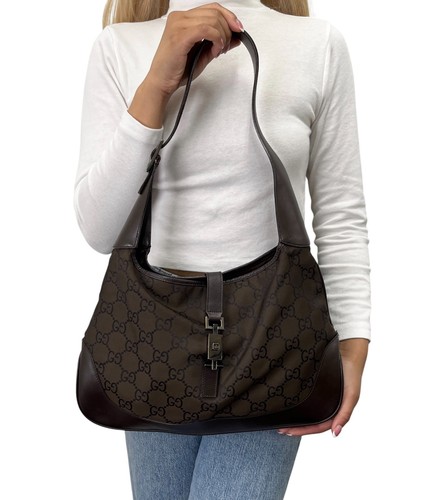 Gucci vintage logo jackie - vintage,