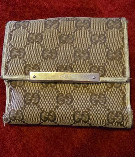 Vintage gucci 112664 canvas - gucci,