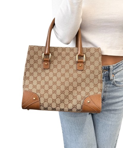 Gucci vintage canvas - gucci,