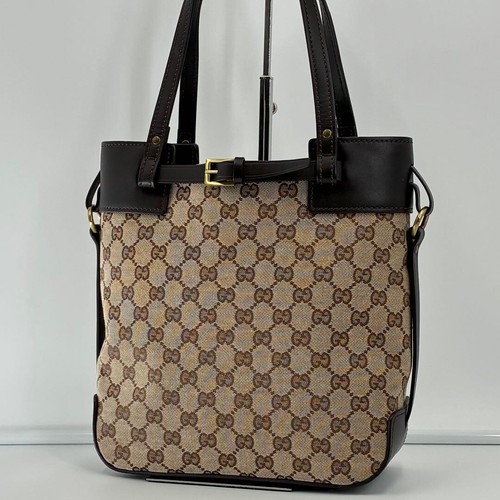 Gucci canvas tote bag - gucci,