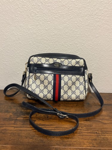 Vtg gucci ophidia navy - ophidia,