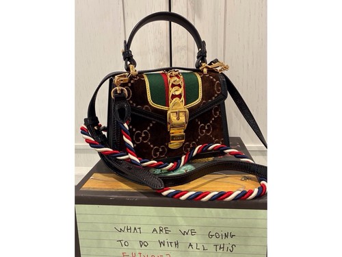 Gucci sylvie velvet - gucci,