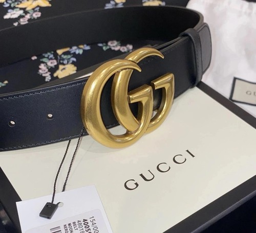 Authentic gucci black leather - black,
