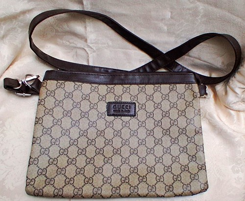Gucci canvas crossbody - gucci, gg