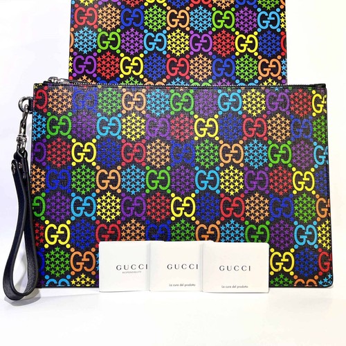 Gucci psychedelic clutch - gucci,