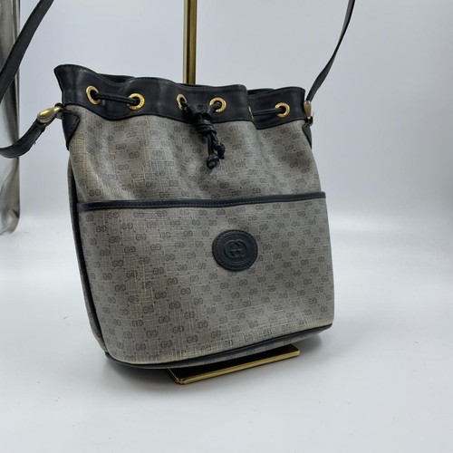 Gucci shoulder bag navy - shoulder, gg