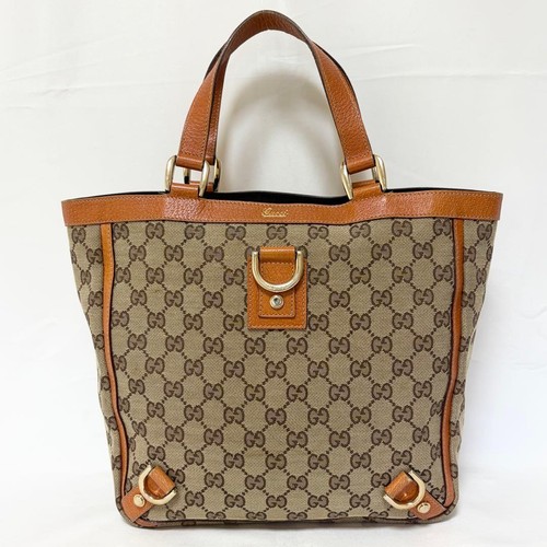 Gucci tote bag beige orange - gucci,