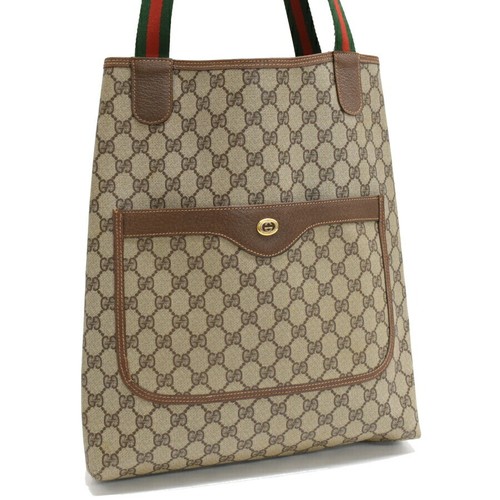Gucci supreme pvc tote - tote, bag