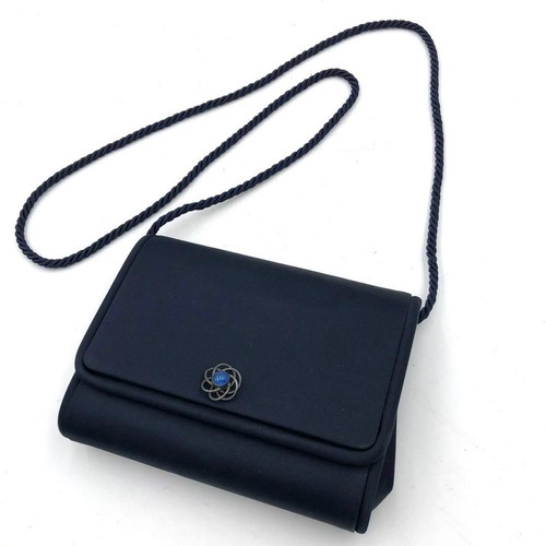 Gucci satin shoulder - shoulder, navy