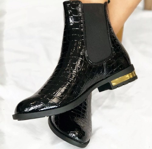 Guci inspired croc chelsea - croc,