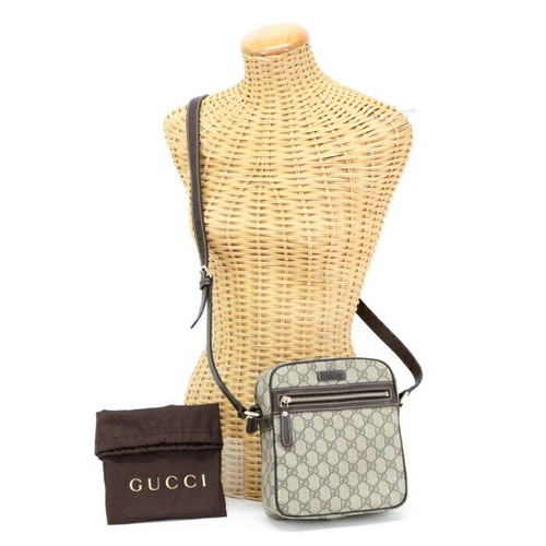 Gucci supreme crossbody bag - gg,