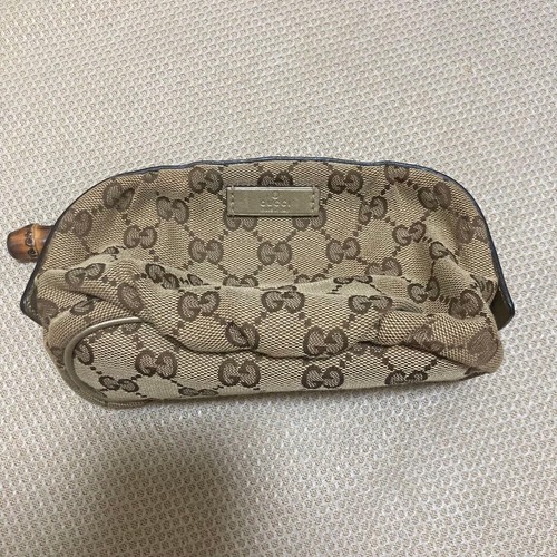 Gucci canvas bamboo vanity - gucci,