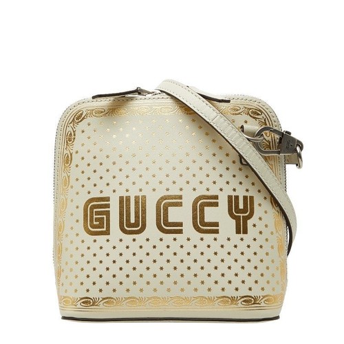 Gucci leather sega shoulder - leather, x