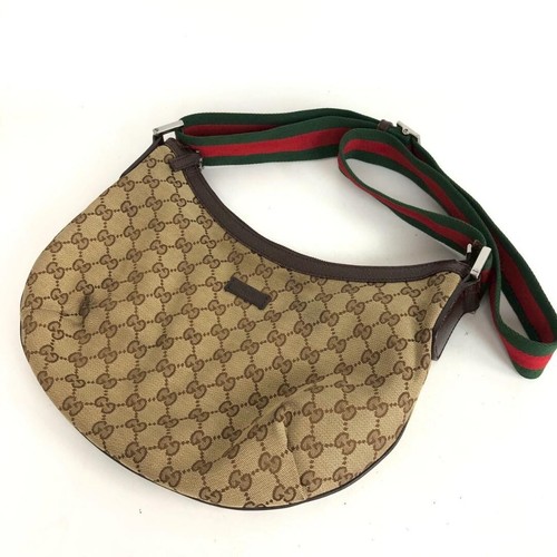 Gucci canvas shoulder bag - gucci,
